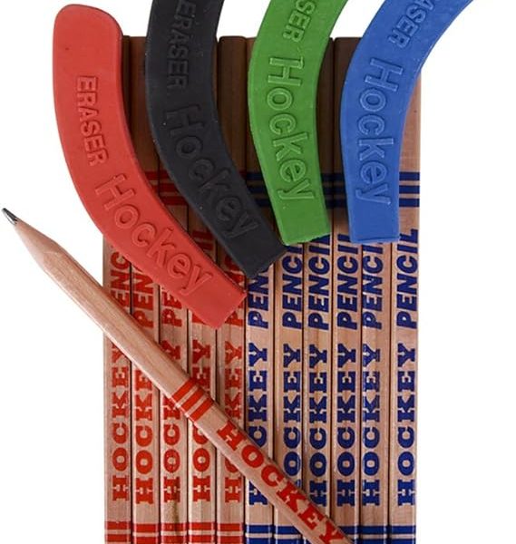 Rhode Island Novelty Hockey Stick Pencils 1 Dozen
