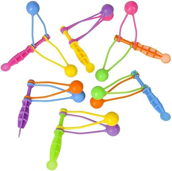 Rhode Island Novelty 4 Inch Mini Clackers, One Dozen, Variety of Bright Colors