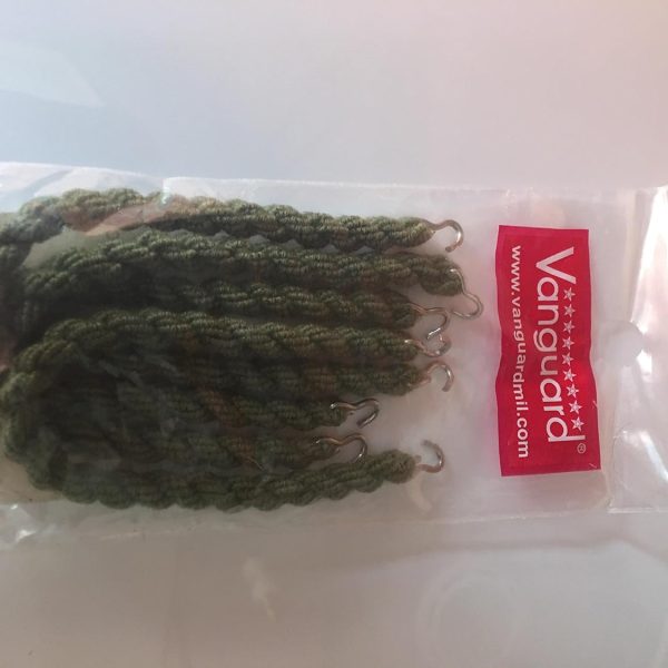 Vanguard Boot Bands: Trouser BLOUSERS - Green - 2 Pairs