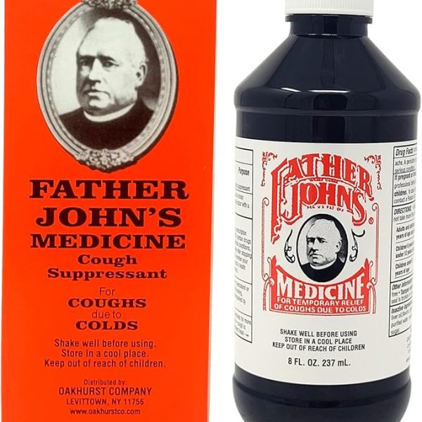 Father John's Alcohol Free Cough Medicine, 8 Ounces