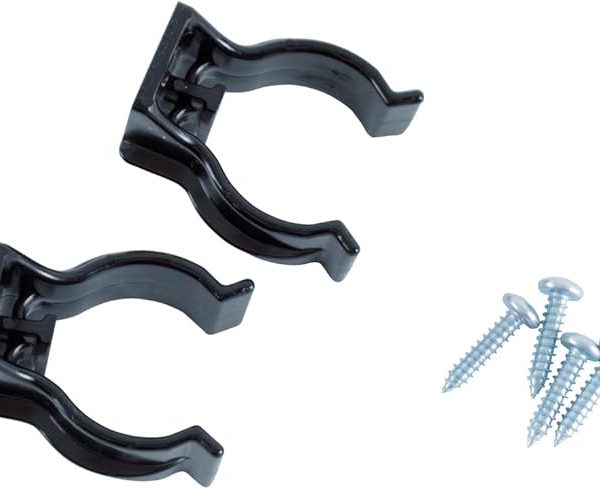 Maglite Black Universal Mounting Brackets for D-Cell Flashlight, 2 pk