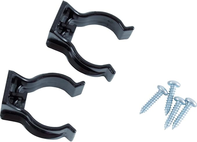 Maglite Black Universal Mounting Brackets for D-Cell Flashlight, 2 pk